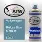 Preview: Volkswagen, Biskay Blue Metallic, LB5Z: 400ml Sprühdose, von ATW Autoteile West.